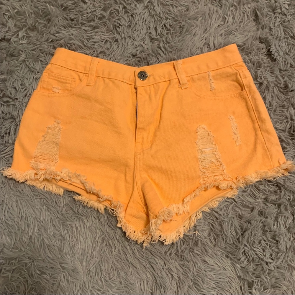 Orange Infinity Jeans